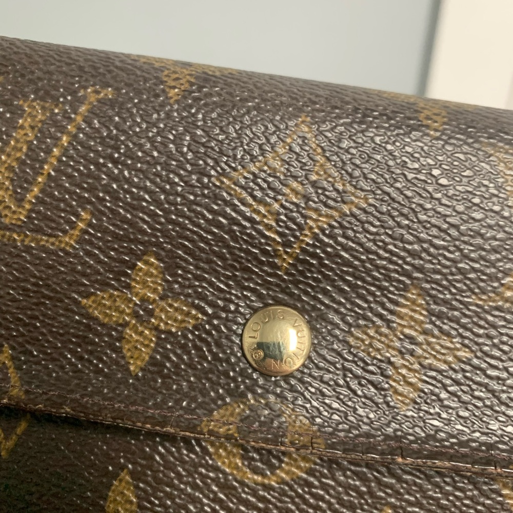 🏷️Clearance 1997 authentic Louis Vuitton International wallet - junk - Picture 6 of 17